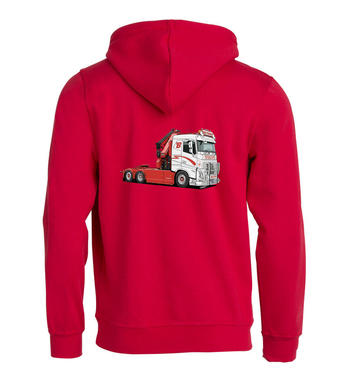 Bøstrand Kranbil - JUNIOR hettegenser