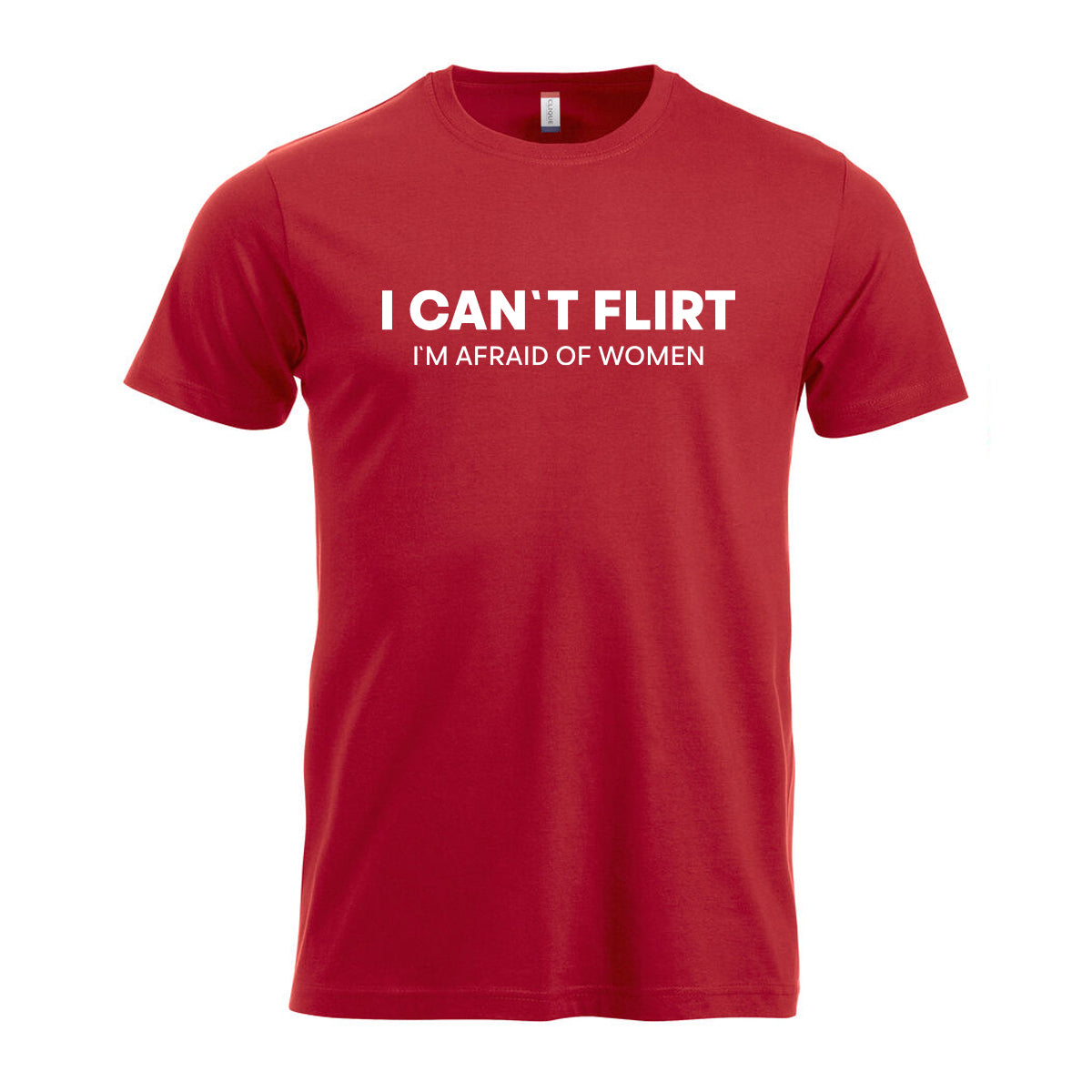 I Can`t Flirt - t-skjorte