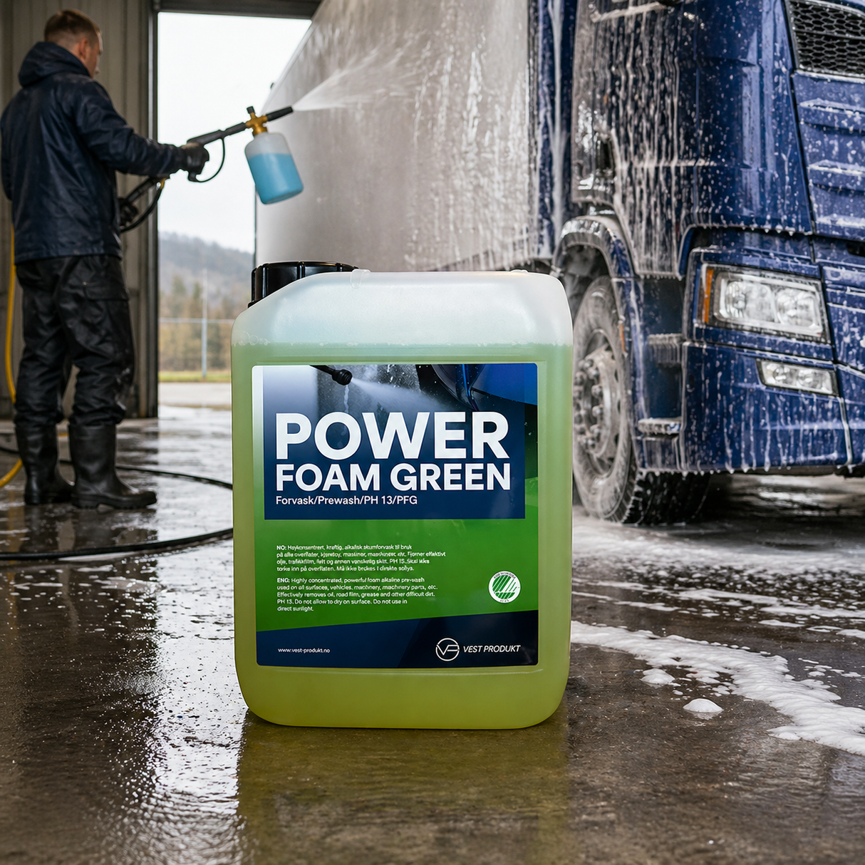 5L – Power Foam Green