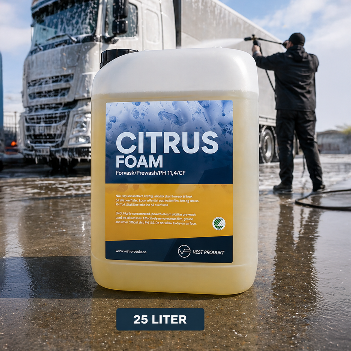 25L – Citrus Foam