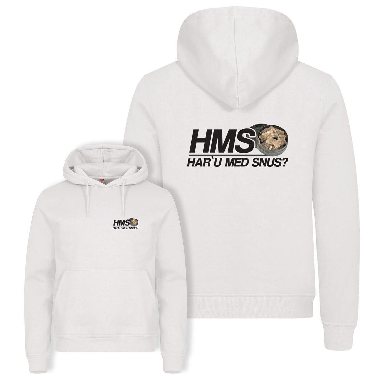 HMS Har`u med snus? - hettegenser