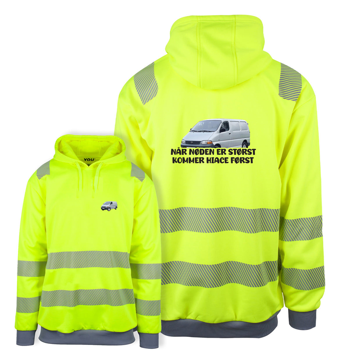 Når nøden er størst - Reflexhoodie