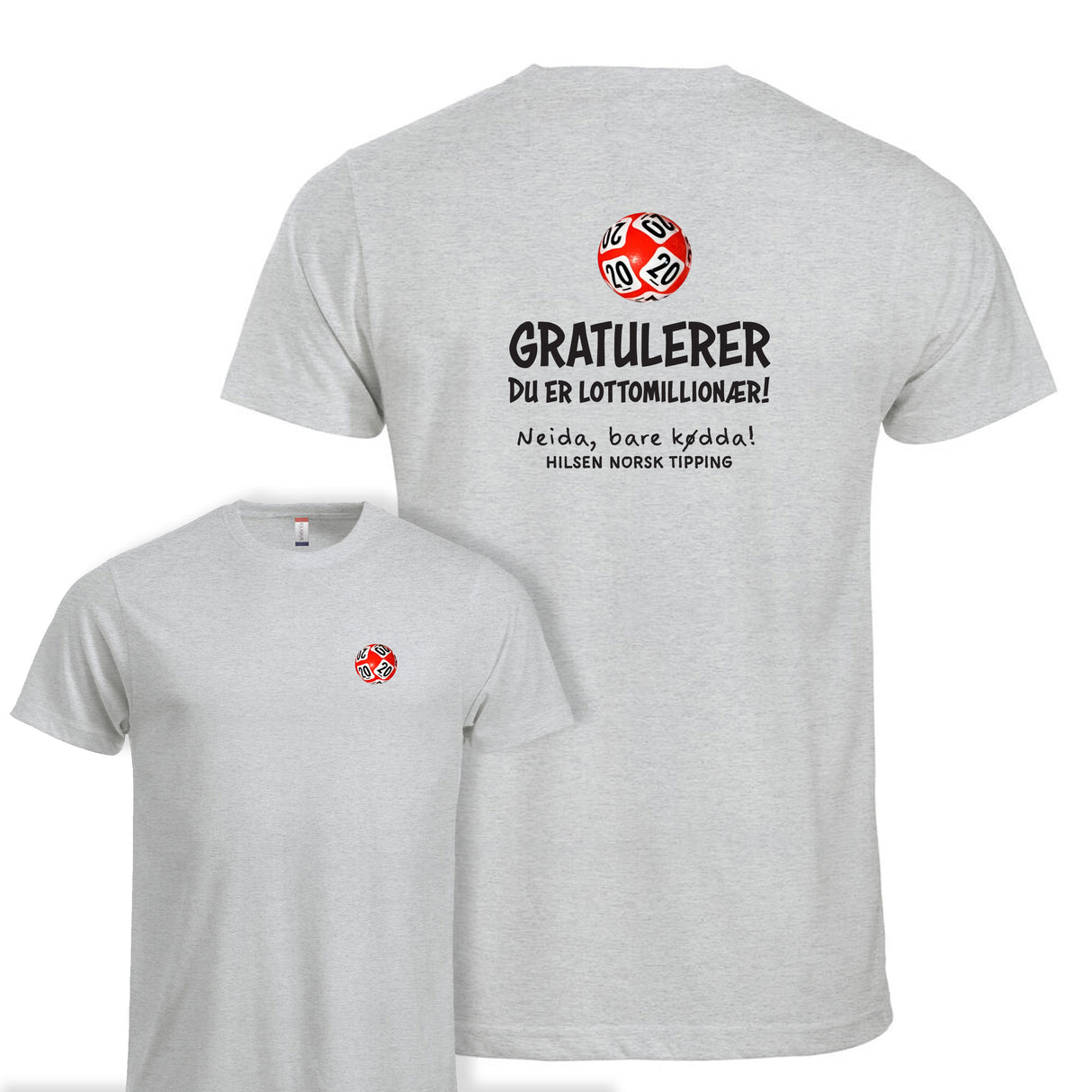 Lottomillionær - tskjorte