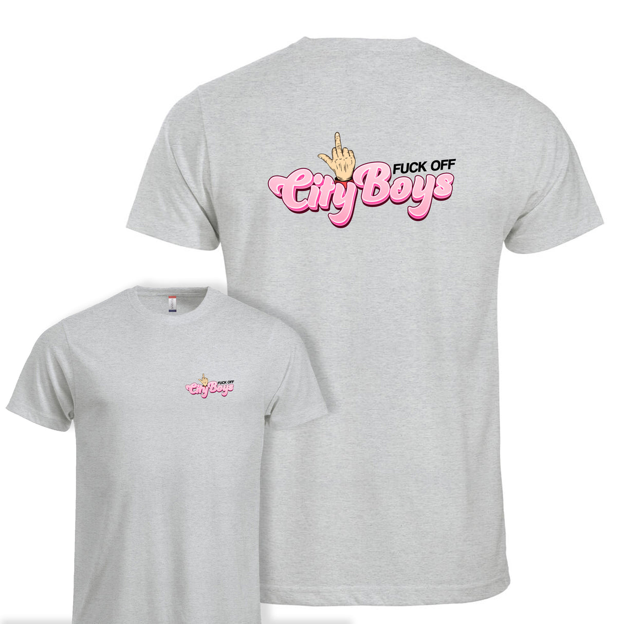 Fuck Off Cityboys 2.0 - tskjorte