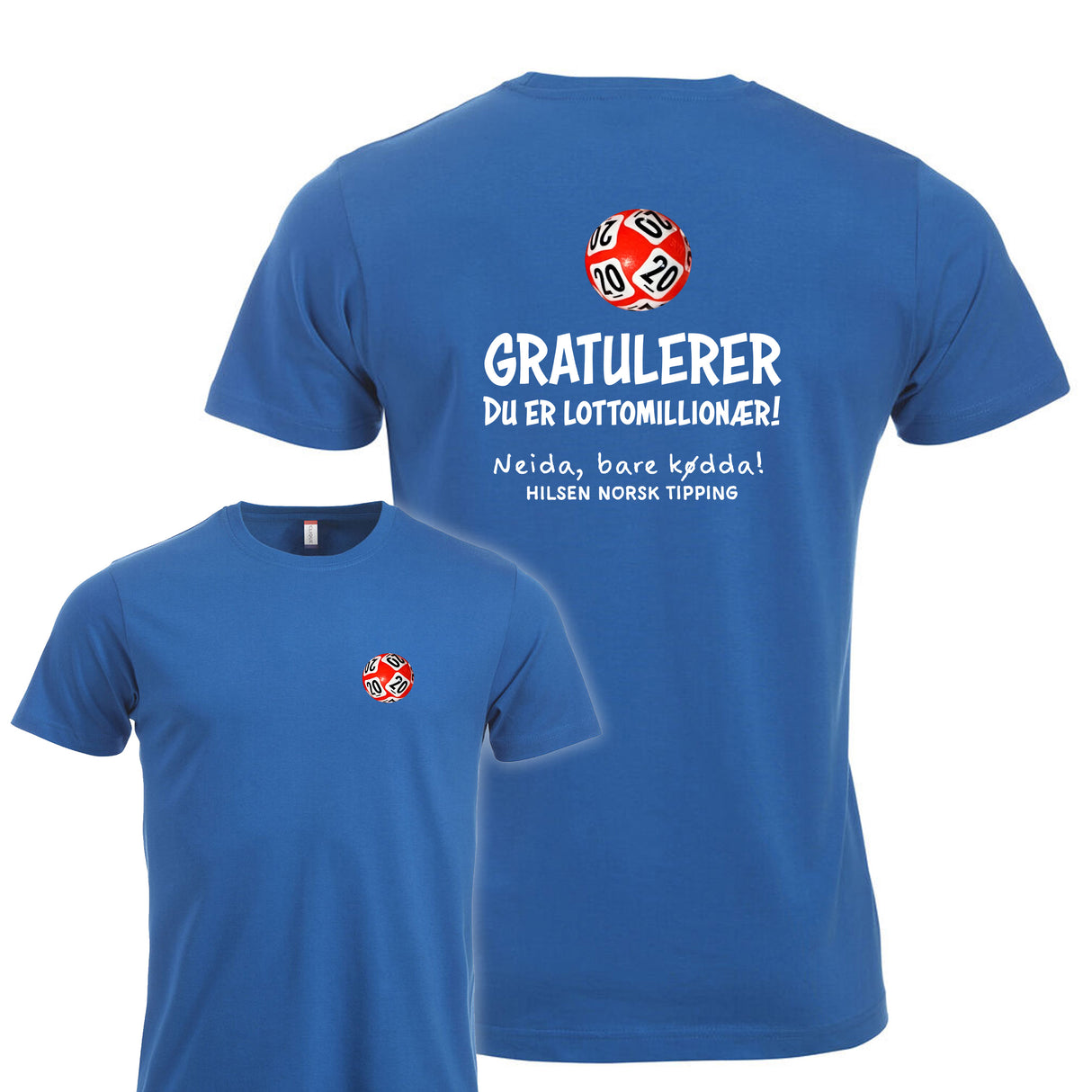 Lottomillionær - tskjorte