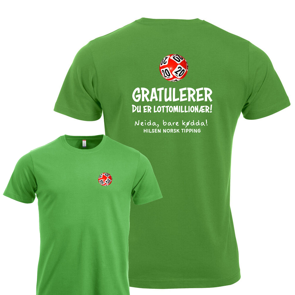 Lottomillionær - tskjorte