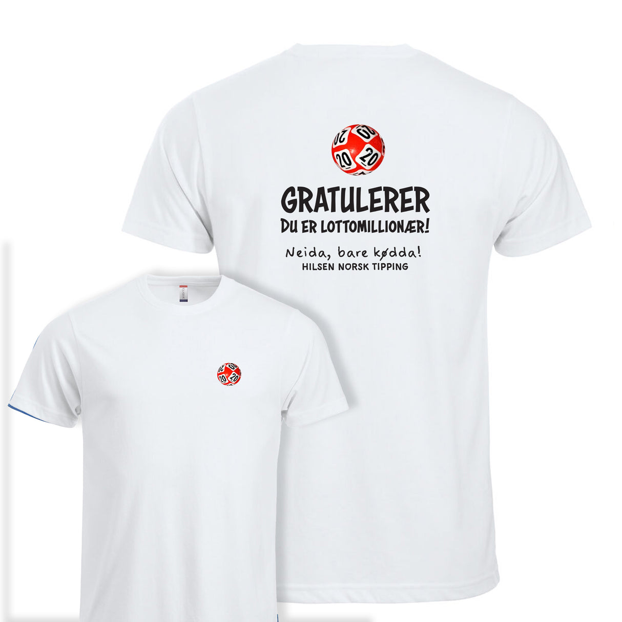 Lottomillionær - tskjorte