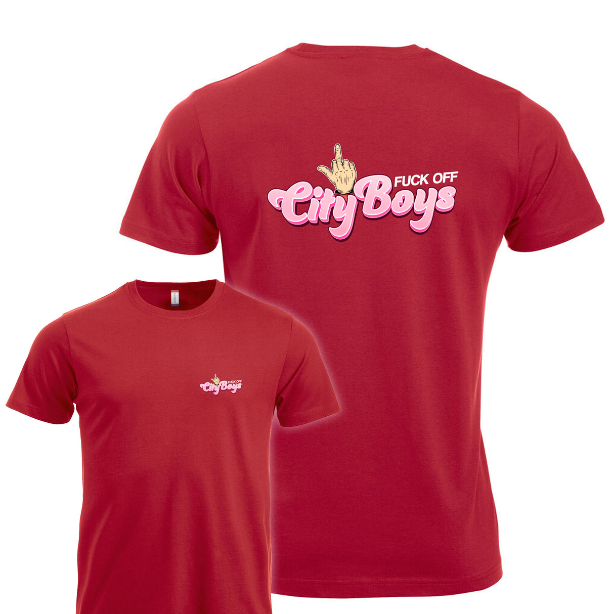 Fuck Off Cityboys 2.0 - tskjorte