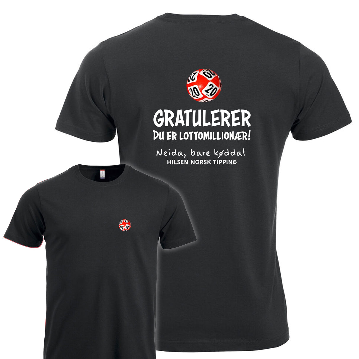 Lottomillionær - tskjorte