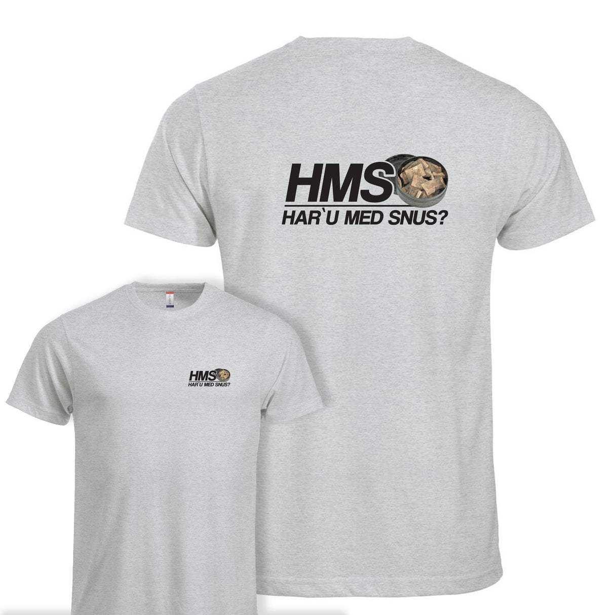 HMS Har`u med snus? - tskjorte