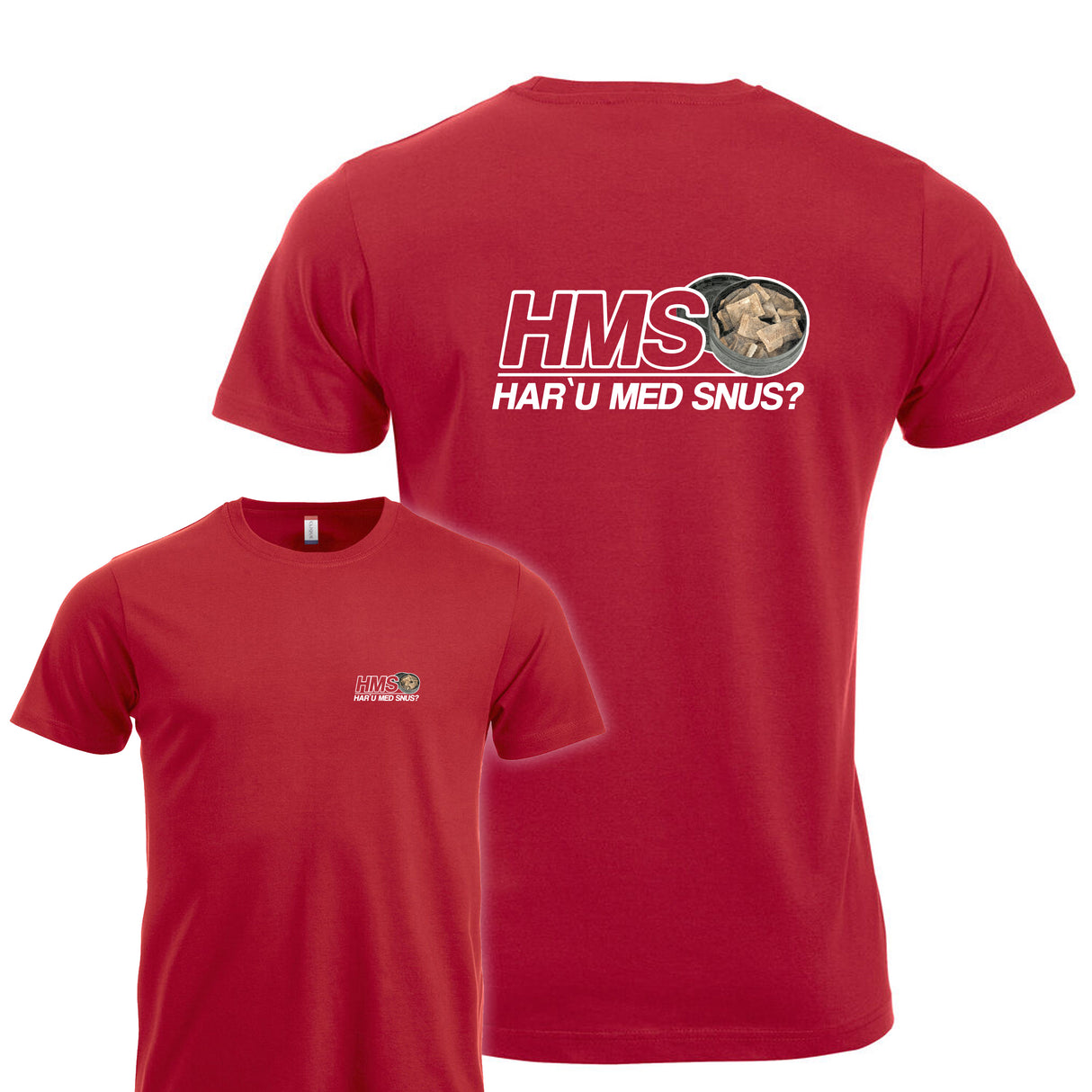 HMS Har`u med snus? - tskjorte
