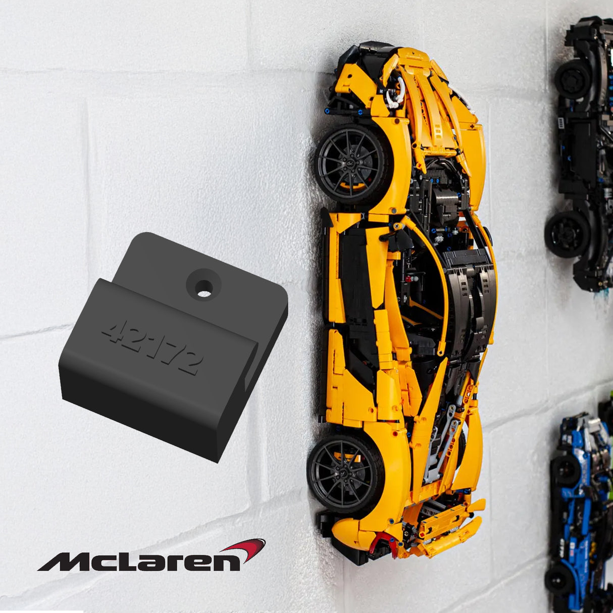 (42172) McLaren P1™ - Veggfeste (3D-print)