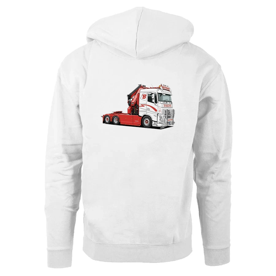 Bøstrand Kranbil - JUNIOR hettegenser