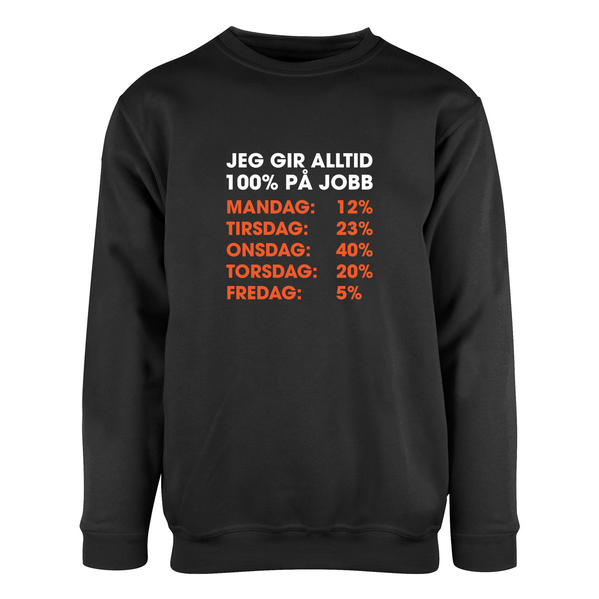 Jeg gir alltid 100% - genser