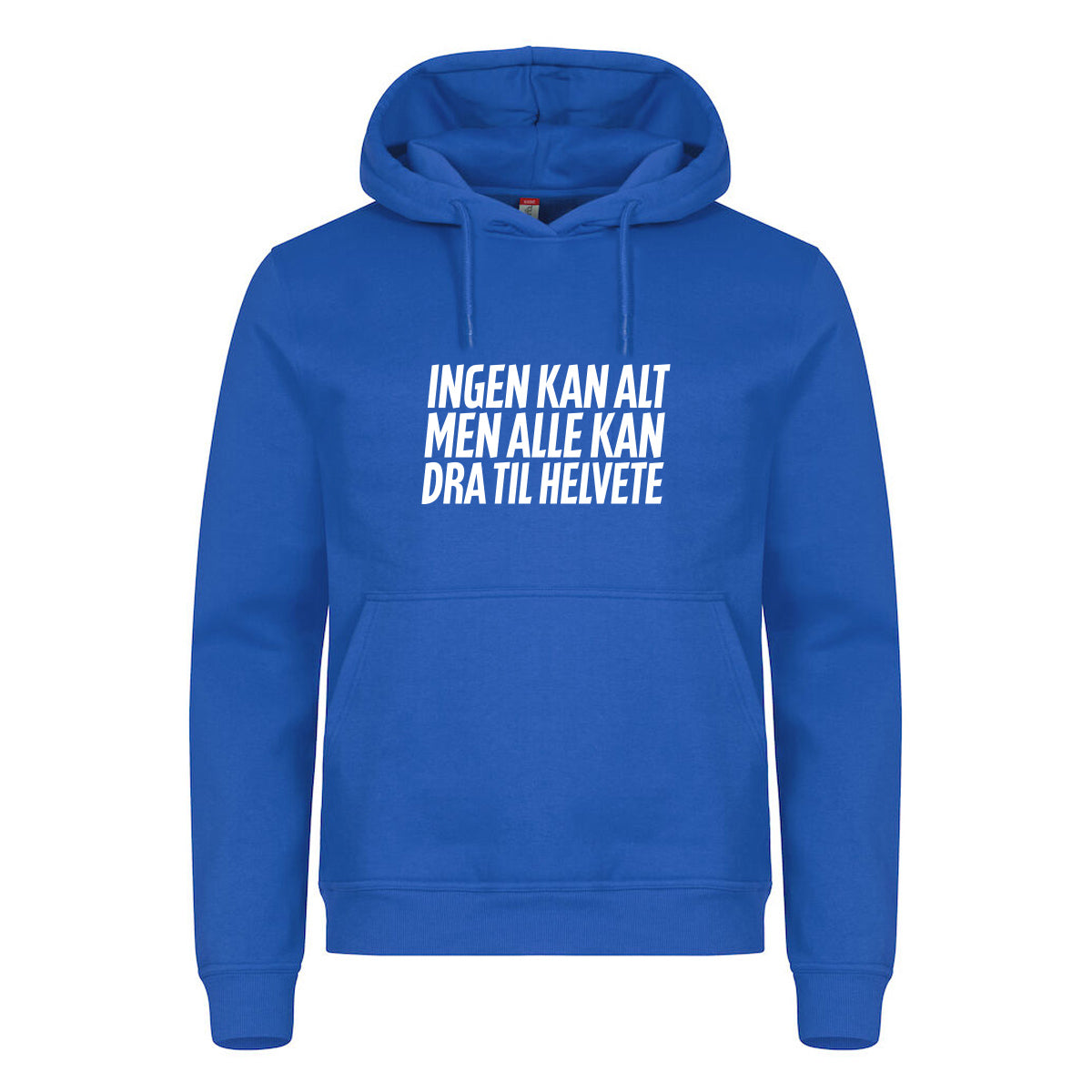 Ingen kan alt - hettegenser