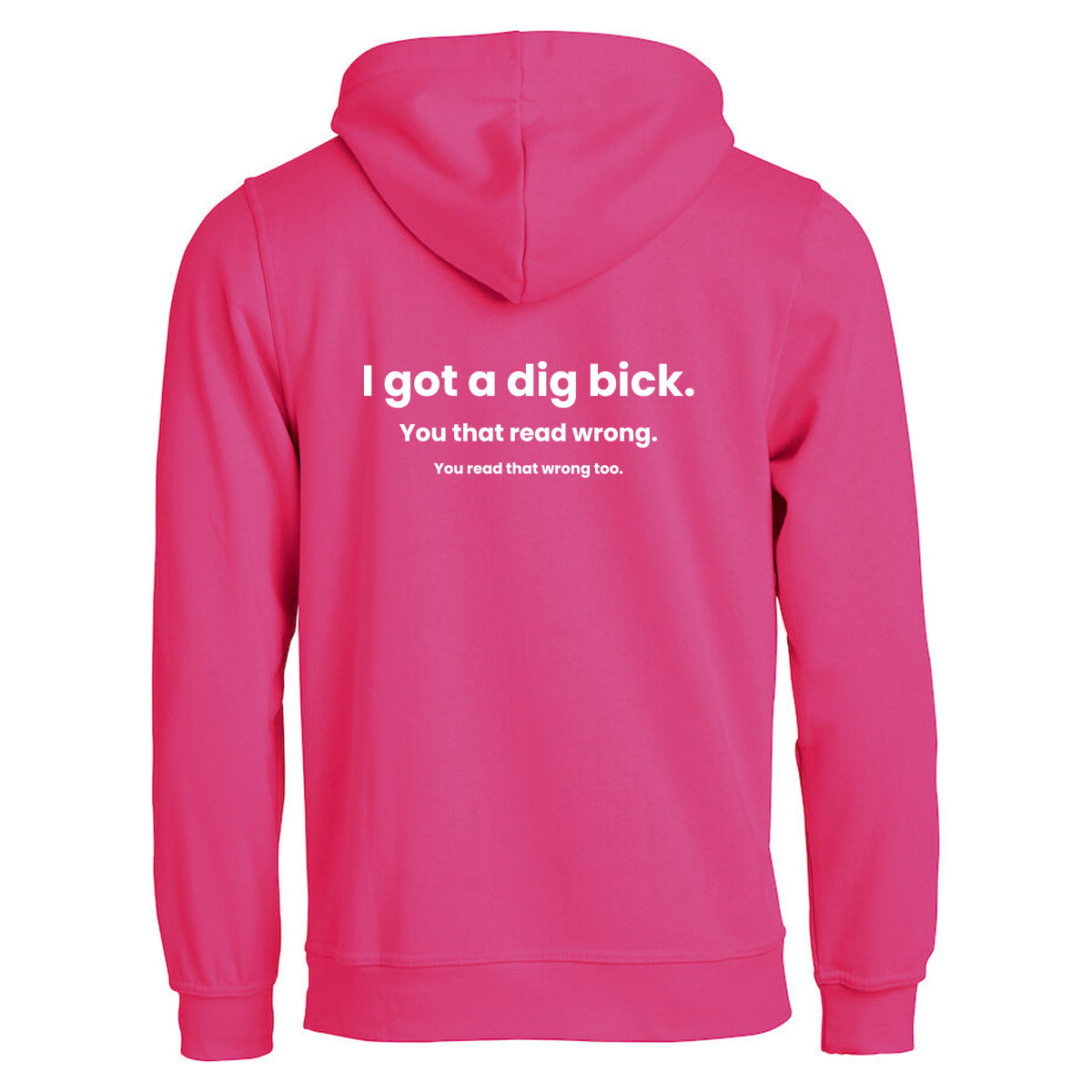 I Got A Dig Bick - hettegenser