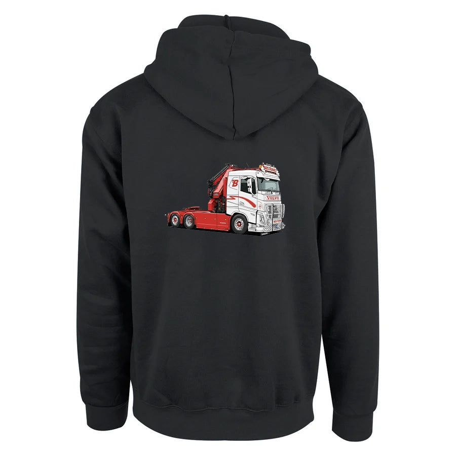 Bøstrand Kranbil - JUNIOR hettegenser