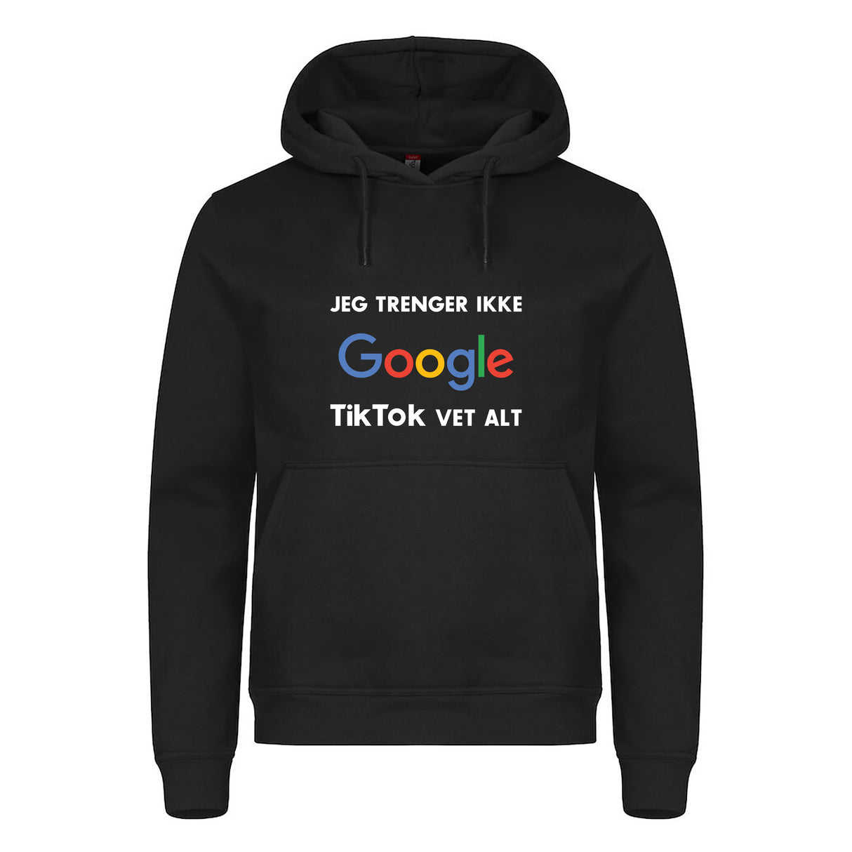 TikTok vet alt - hettegenser