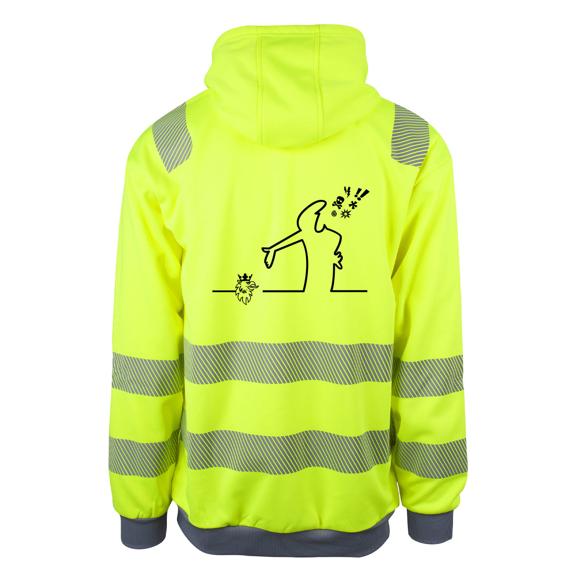 Streken sint på Scania - Reflekshoodie