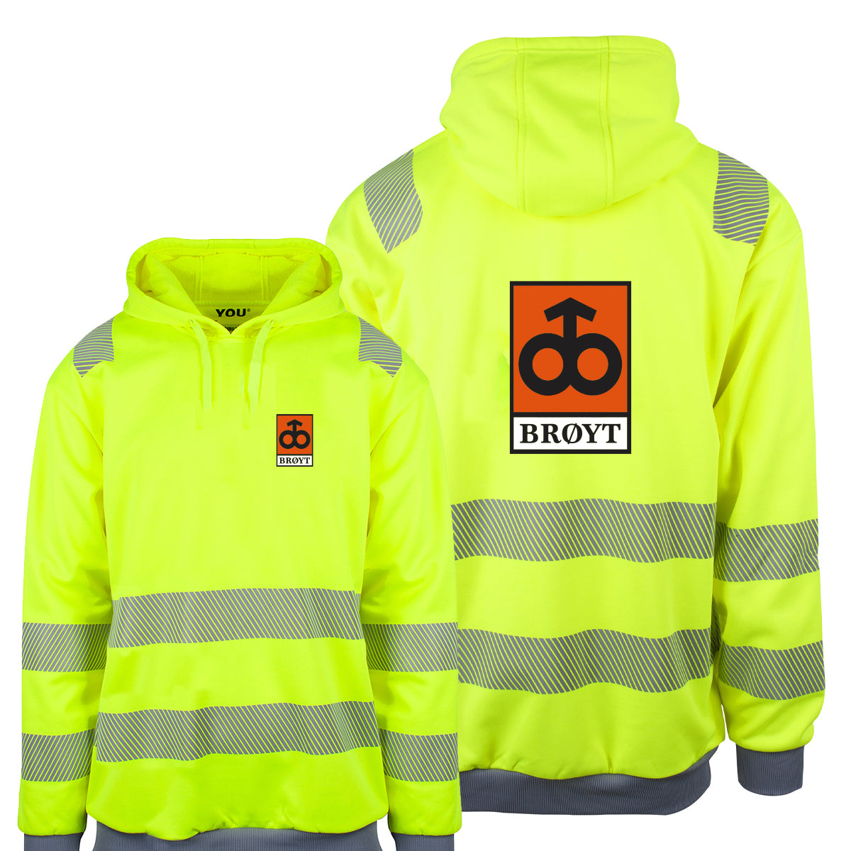 Brøyt Modern - Reflexhoodie