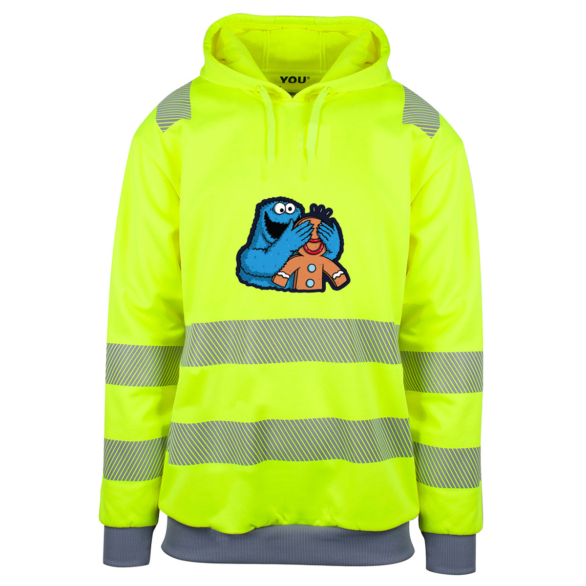 Kakemonsteret - Reflekshoodie