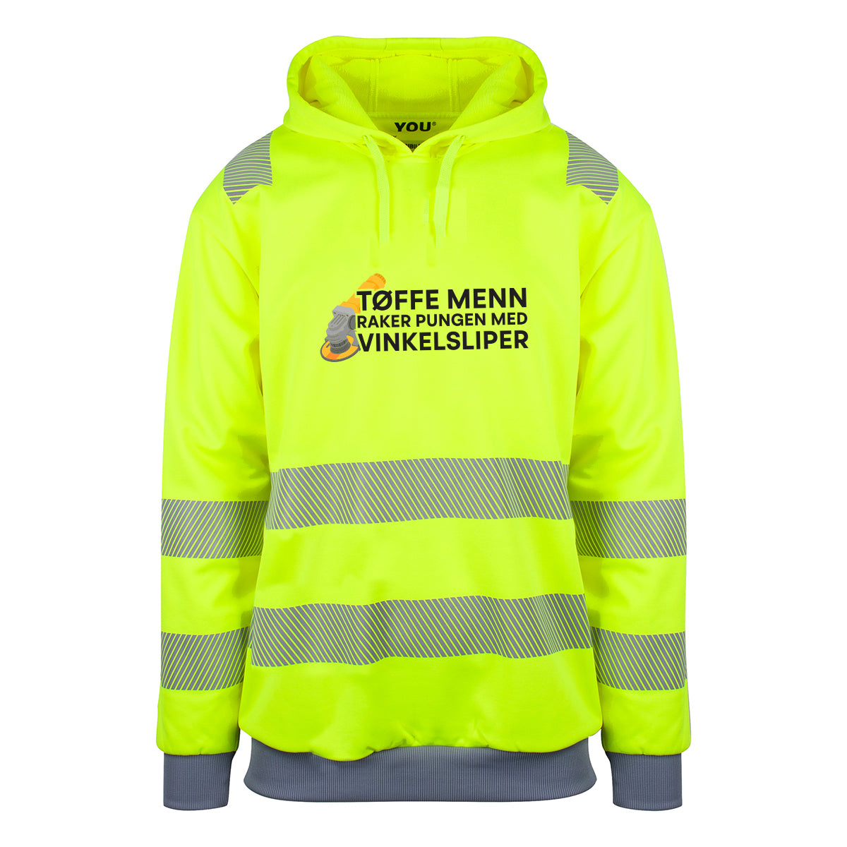 Tøffe Menn - Reflexhoodie