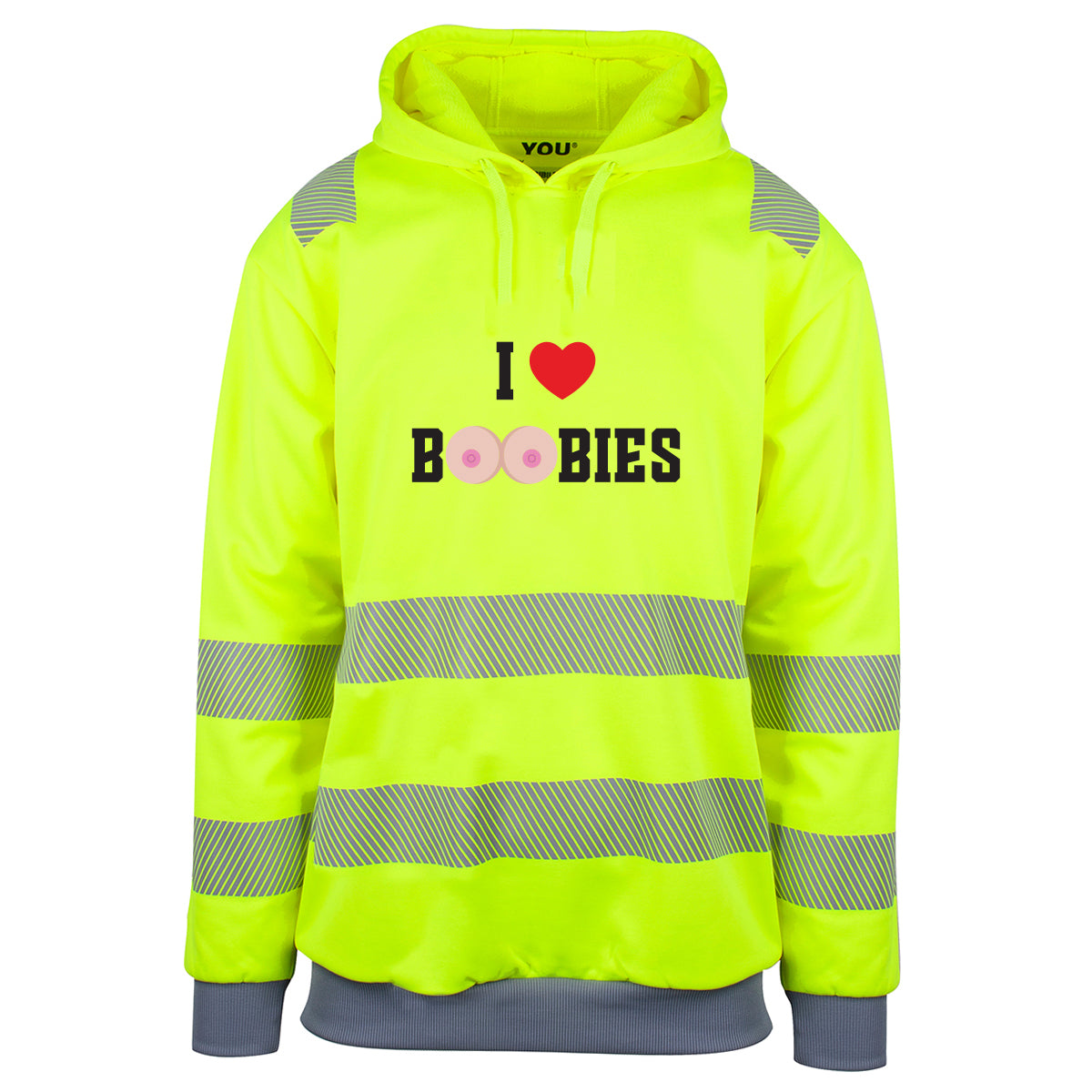 I Love Boobies - Reflekshoodie