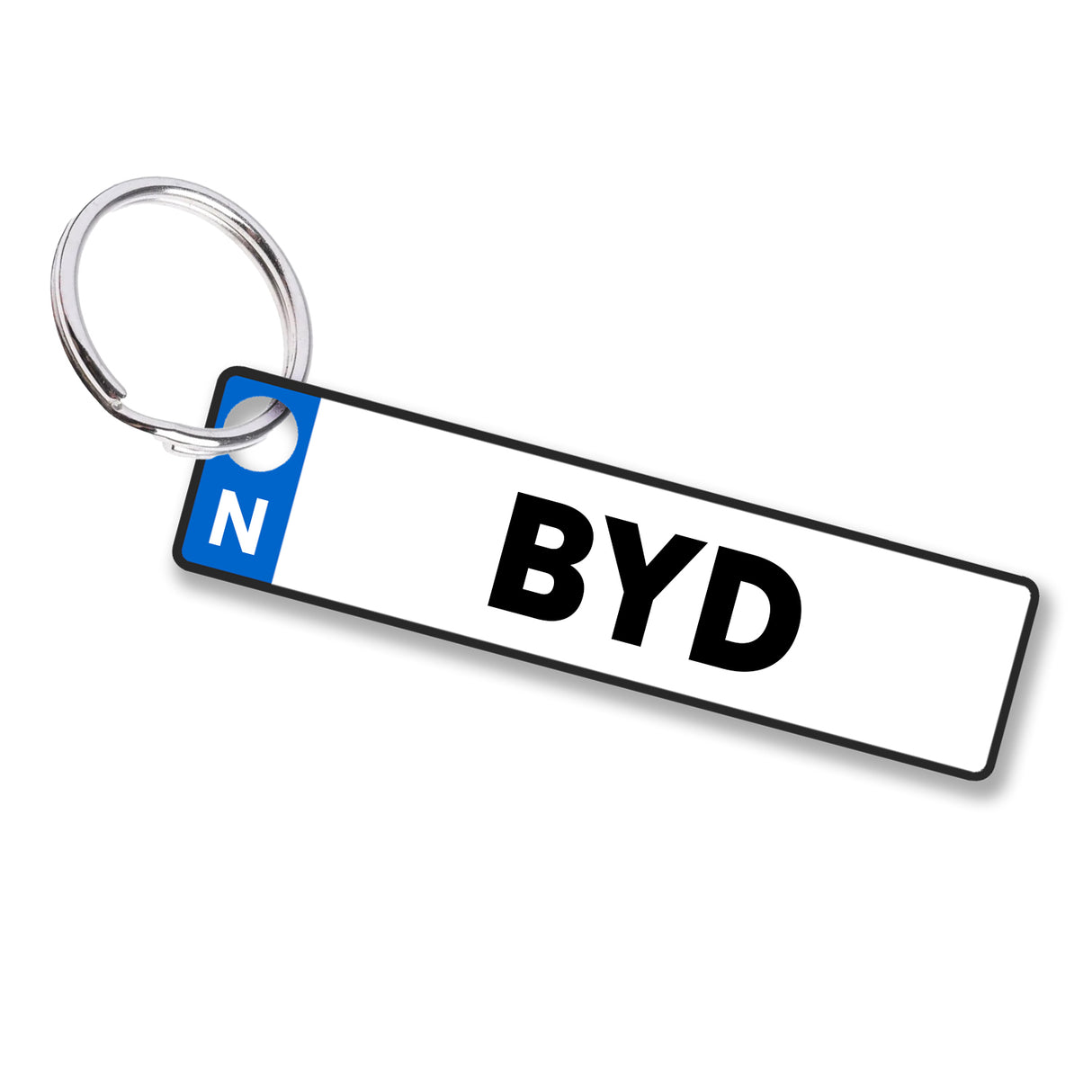 BYD nøkkelring (3D-print)