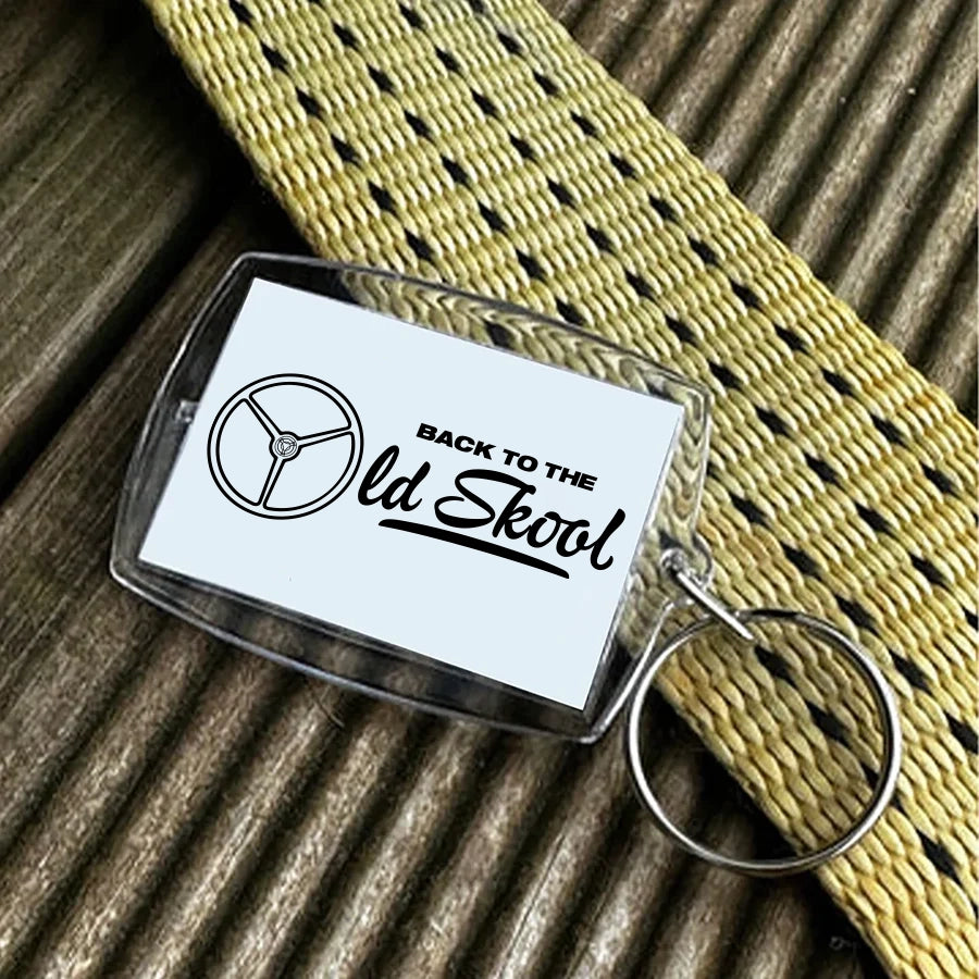 Back to The Old Skool nøkkelring