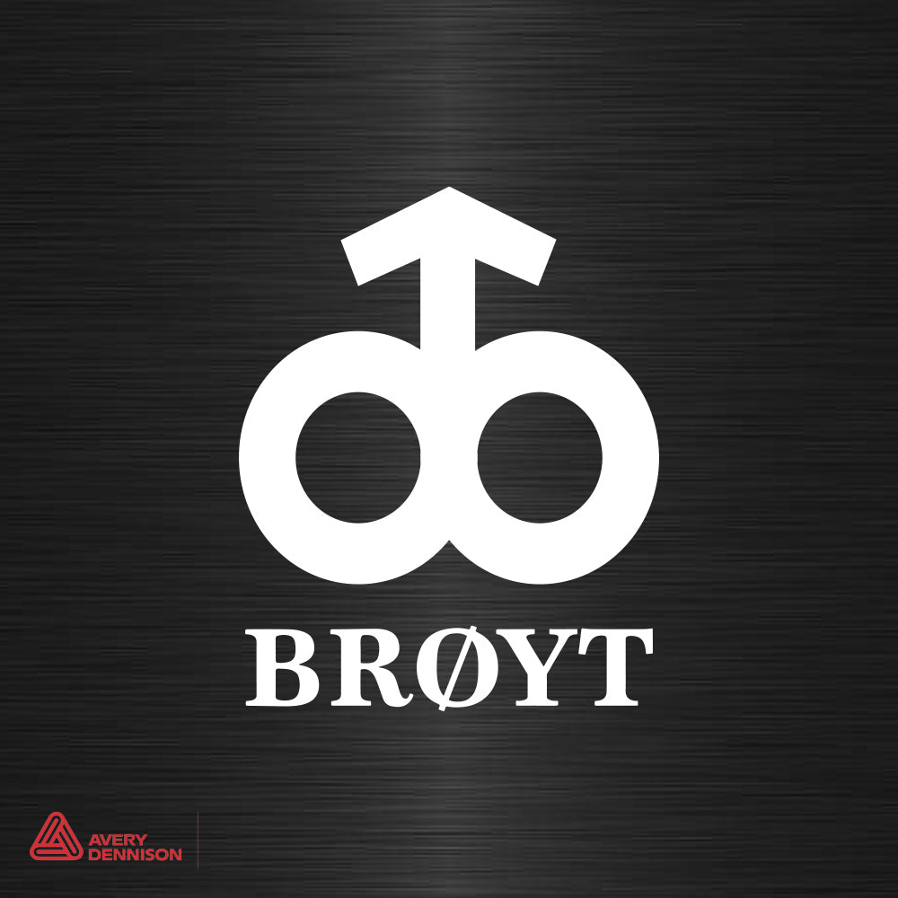 Brøyt - Sticker