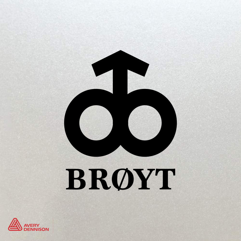 Brøyt - Sticker
