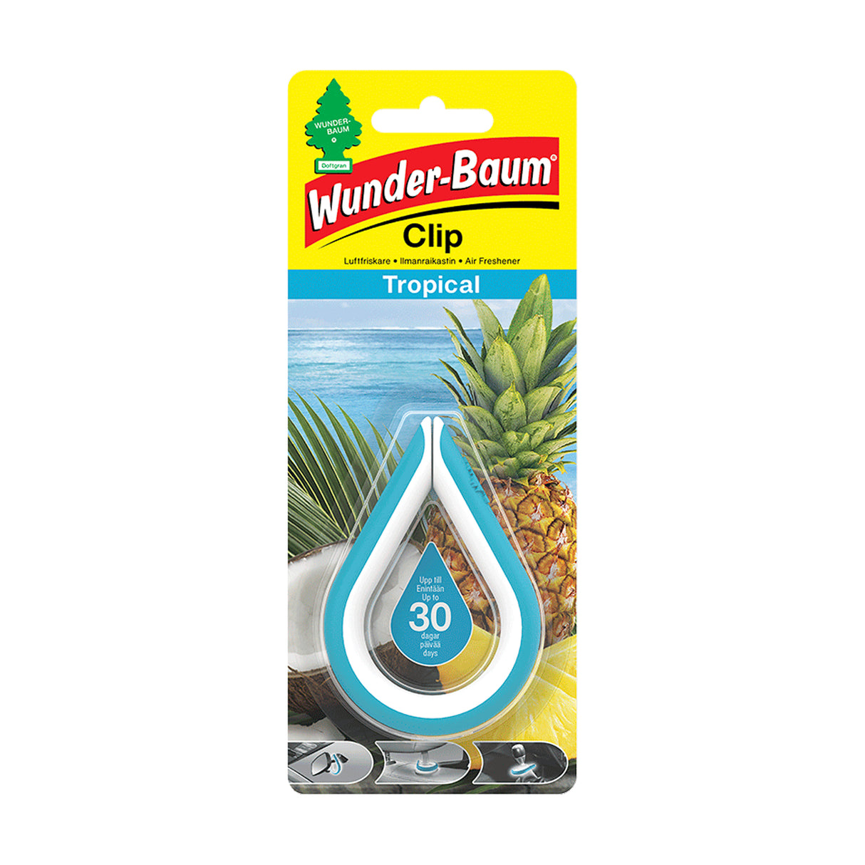 WUNDER-BAUM CLIP TROPICAL