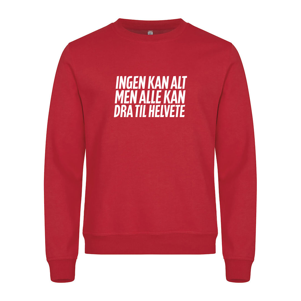 Ingen kan alt - Genser