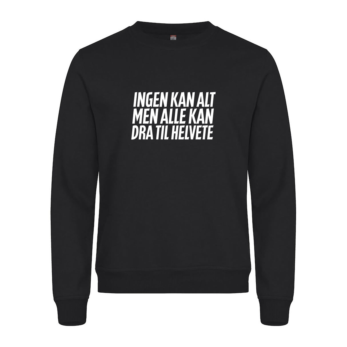 Ingen kan alt - Genser