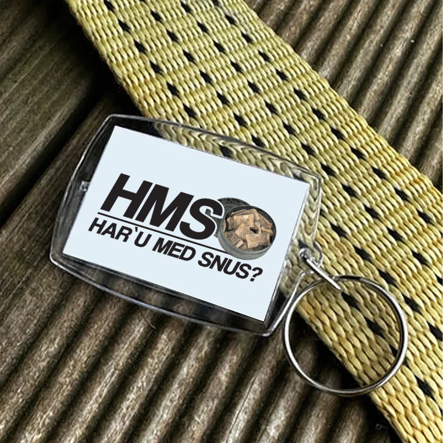 Har`u med snus nøkkelring