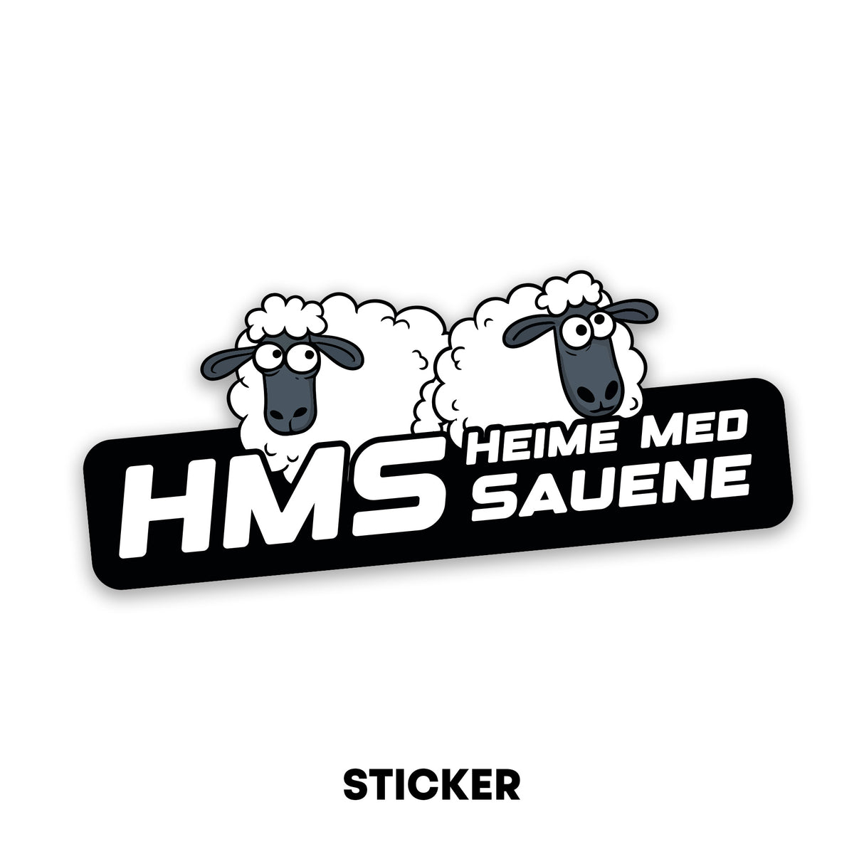 HMS Heime Med Sauene – Sticker