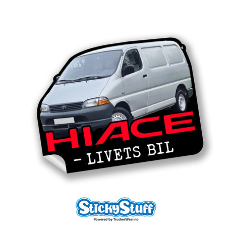 Hiace Livets Bil 2 – Sticker