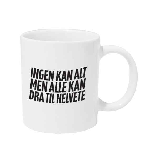 Ingen kan alt - krus