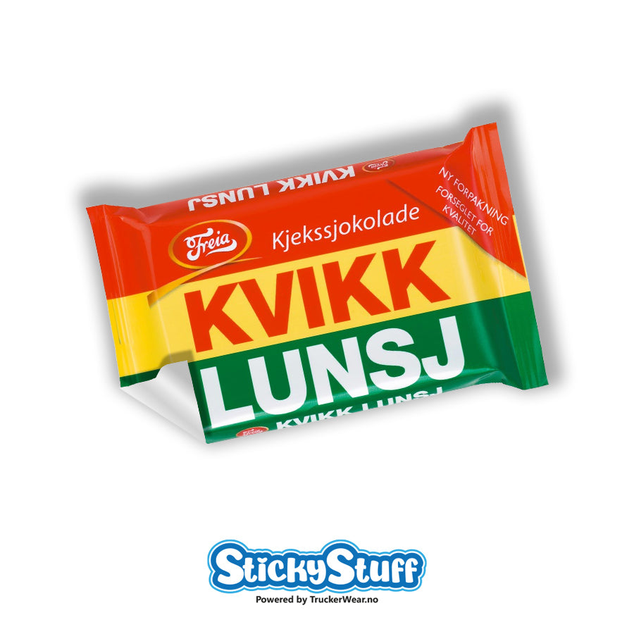 Kvikk Lunsj – Sticker