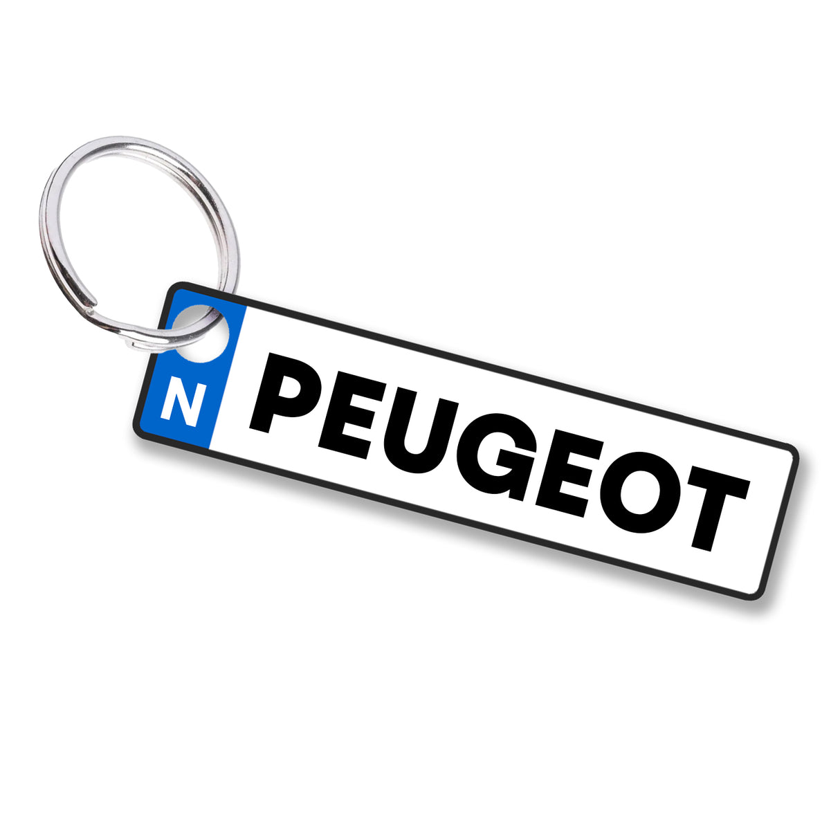 Peugeot nøkkelring (3D-print)
