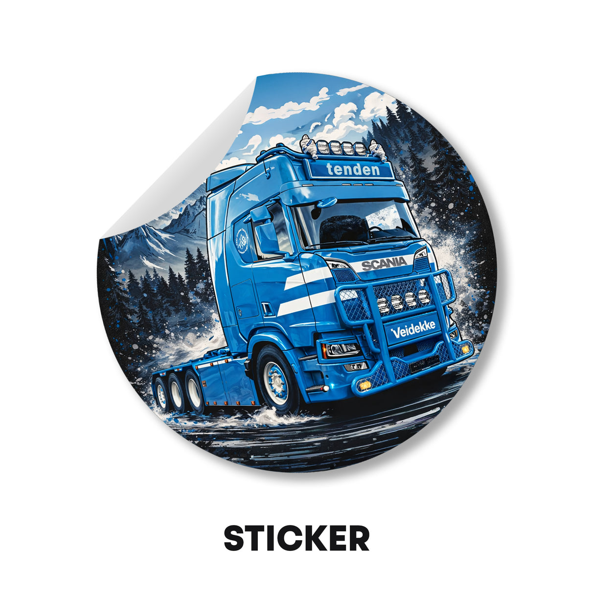 Tenden X Veidekke – Sticker