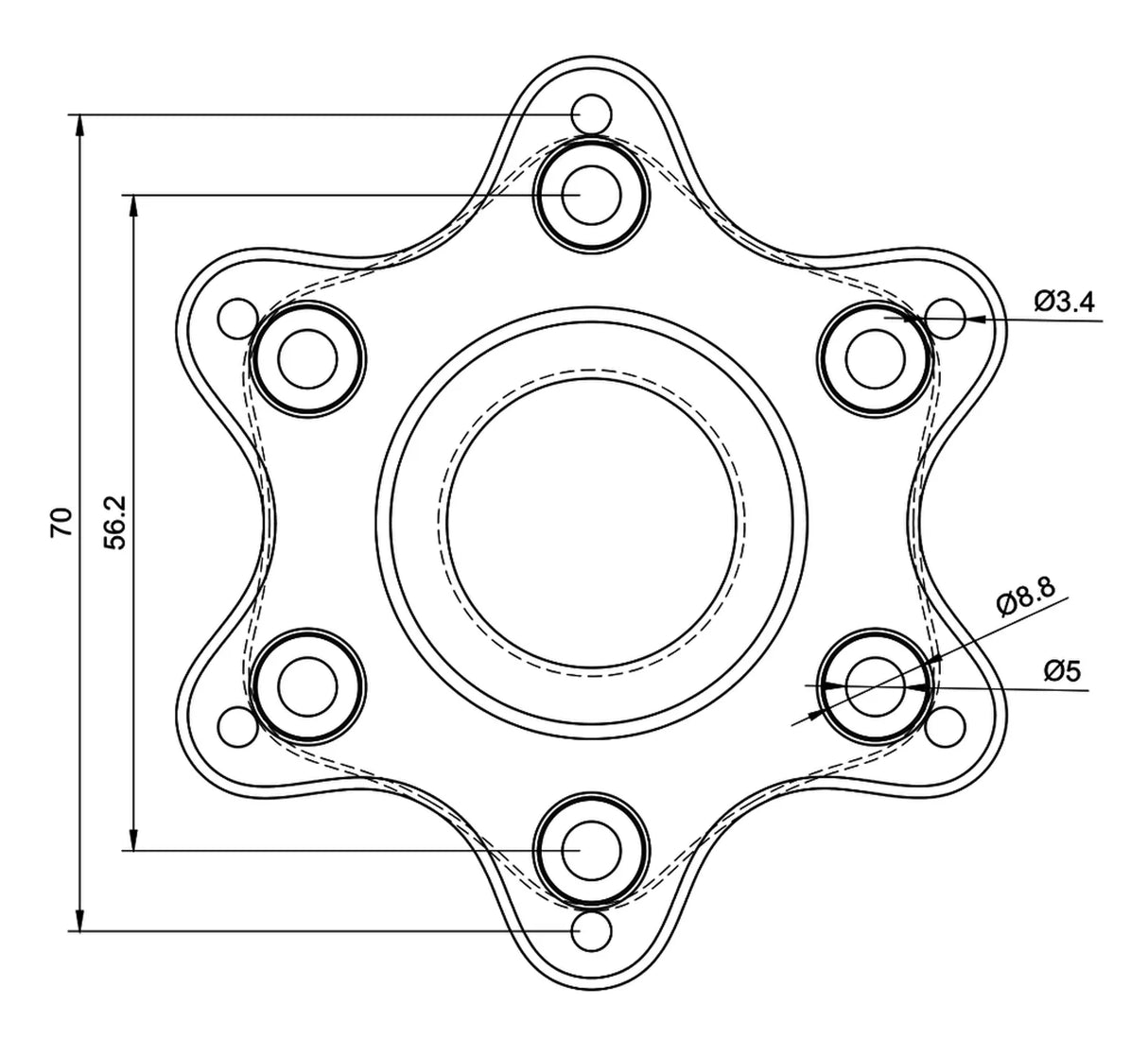 Logitech G920 Rattadapter - 3D Print
