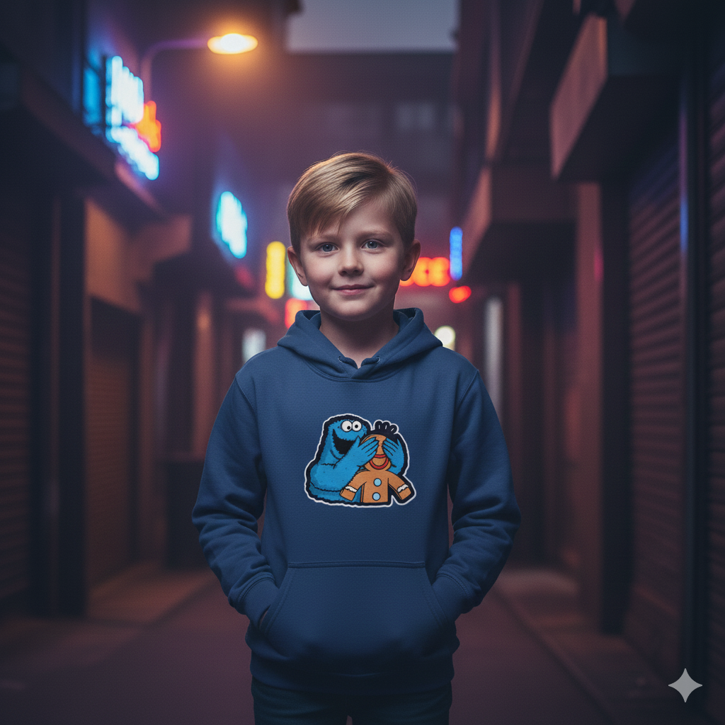 Kakemonsteret - JUNIOR hettegenser