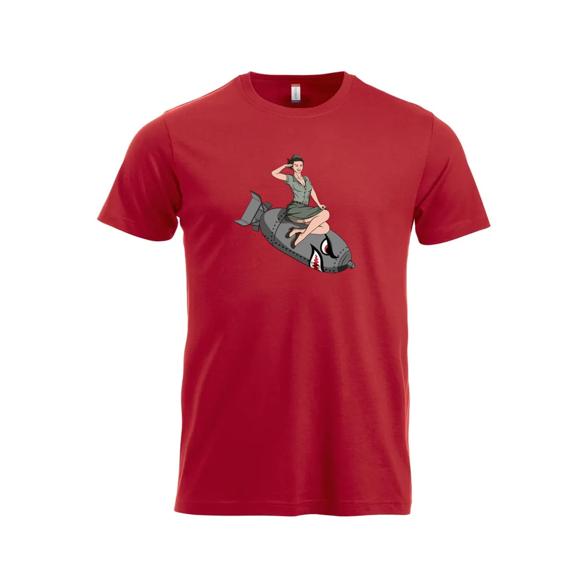 BomberChick T-skjorte – Rød – foran