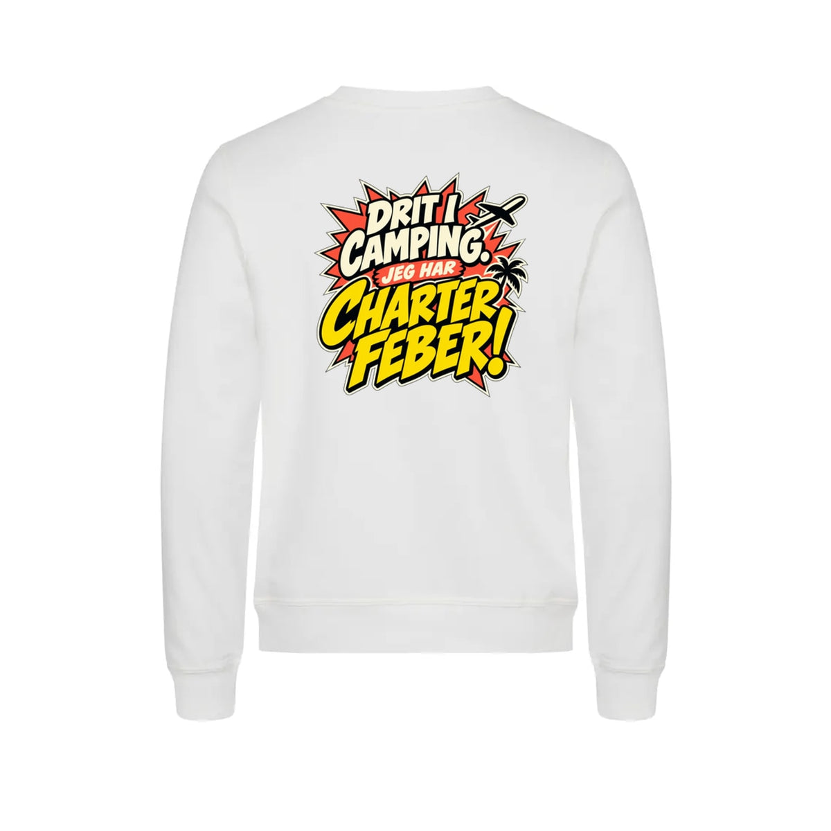 Charterfeber Genser – Hvit – bak