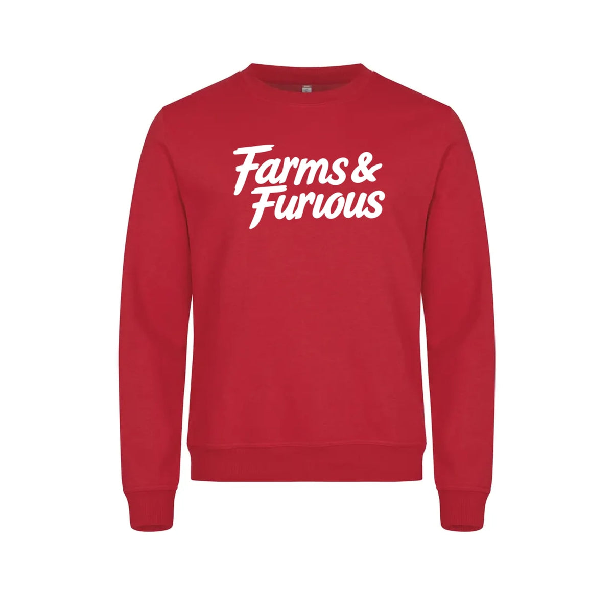 Farms & Furious Genser – Rød – foran