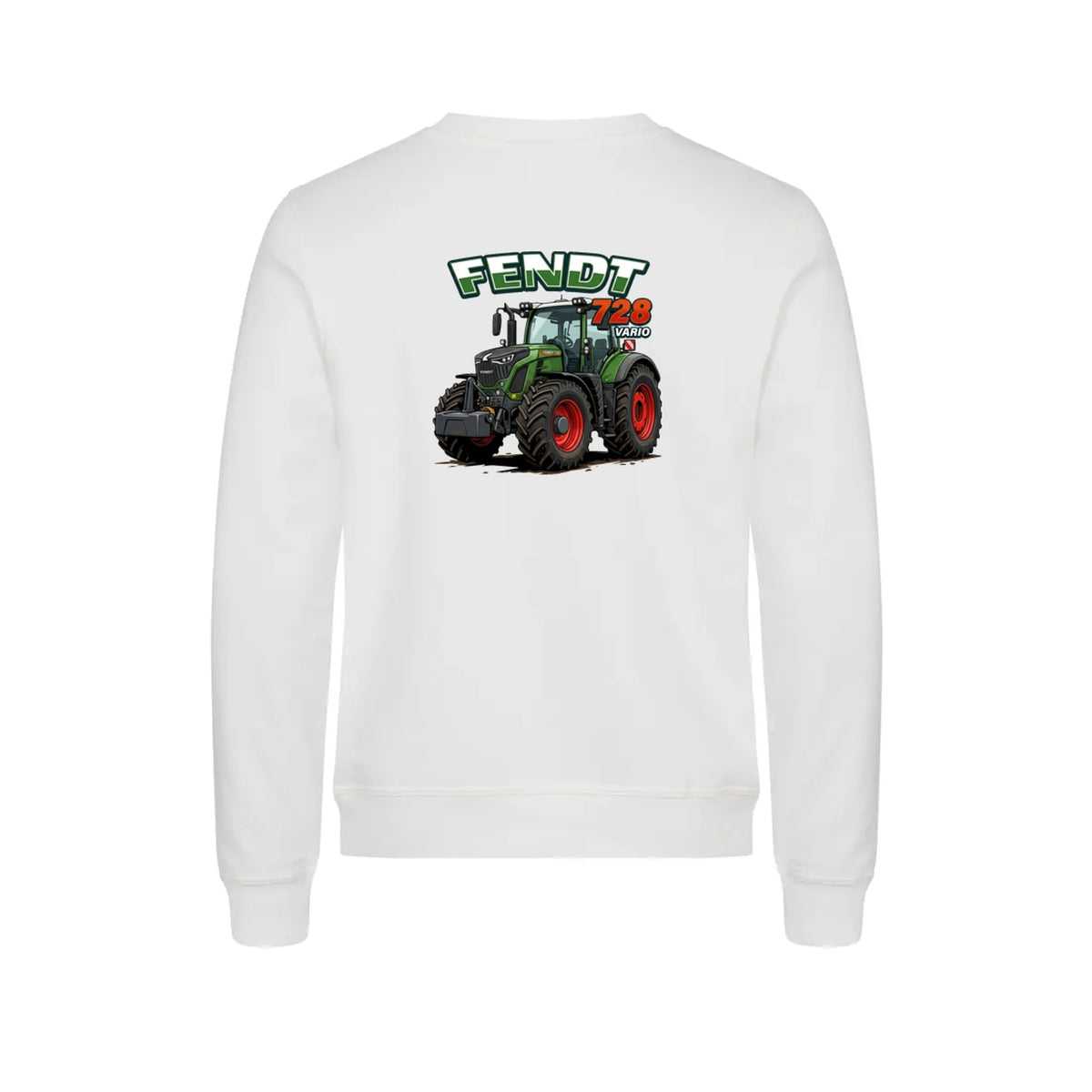 Fendt 728 Vario Genser – Hvit – bak