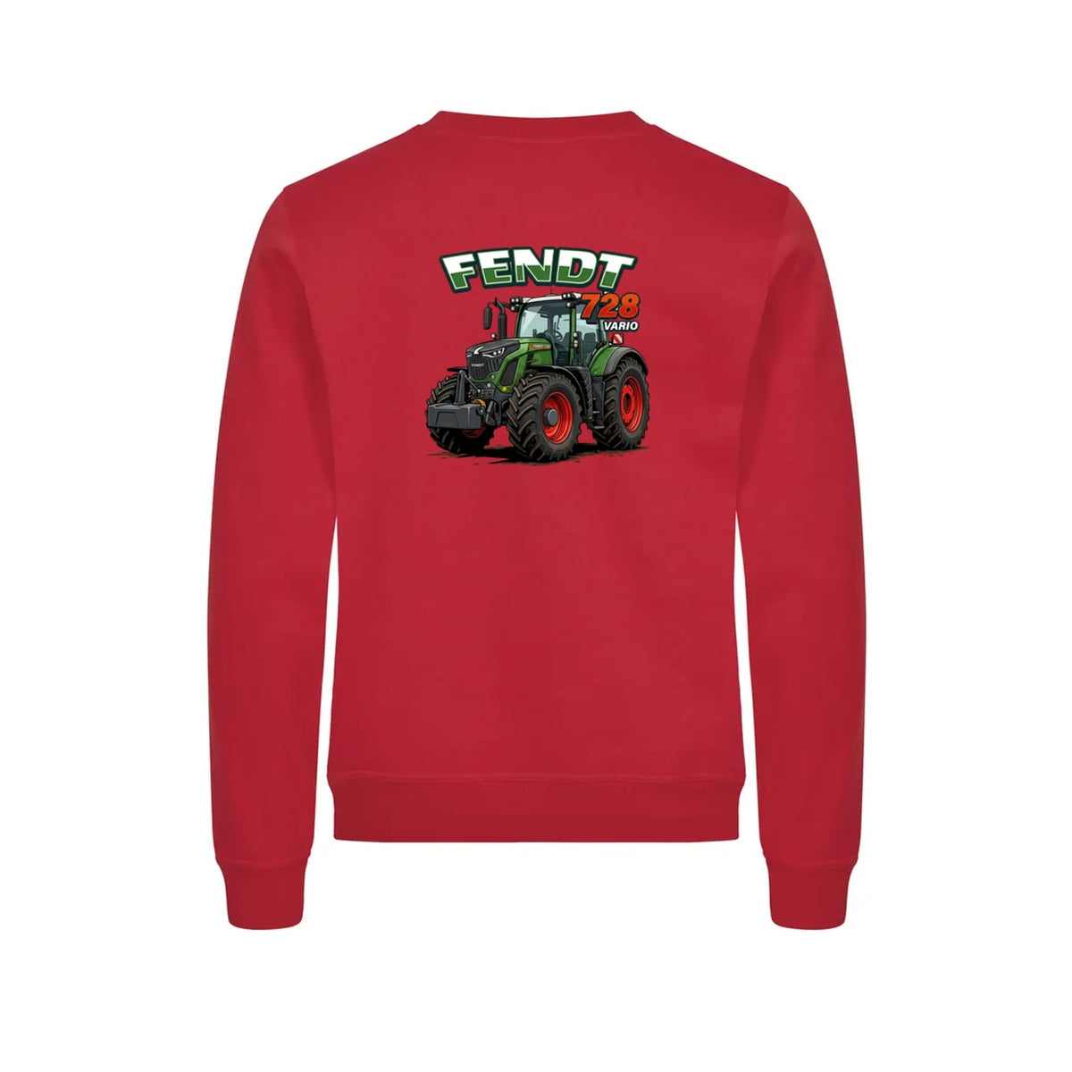Fendt 728 Vario Genser – Rød – bak