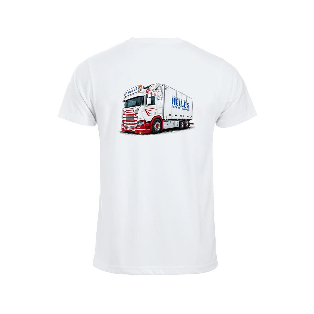 Helles Frigo T-skjorte – Hvit – bak
