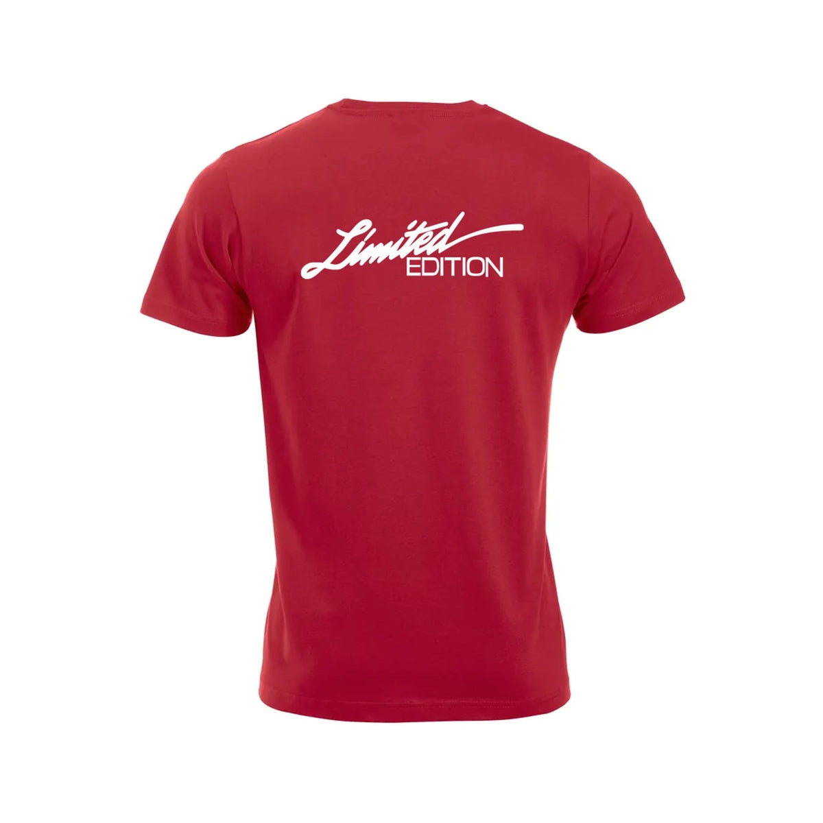 Limited Edition T-skjorte – Rød – bak
